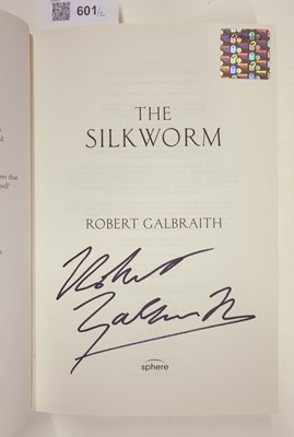 Lot 601 - Rowling, J. K. 'Robert Galbraith'. The Cuckoo's Calling, 2013; Silkworm, 2014, 1st editions