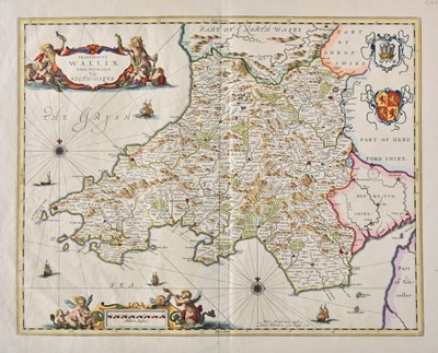 Lot 5 - British county maps. A good mixed collection of approximately thirty maps, 17th - 19th century