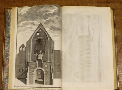 Lot 186 - Dugdale (William). Monasticon Anglicanum, 3 volumes (inc. 2 Supplement vols), 1718-23