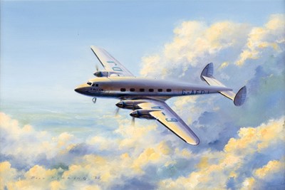 Lot 144 - Perring (Bill, 20th century). Queen of the Sky's, oil on canvas