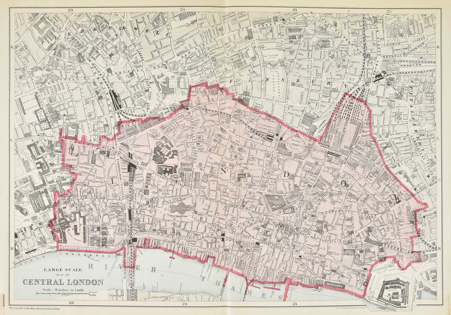 Lot 181 - Bacon (G. W.). Bacon's New Large-Scale Atlas of London and Suburbs..., circa 1910