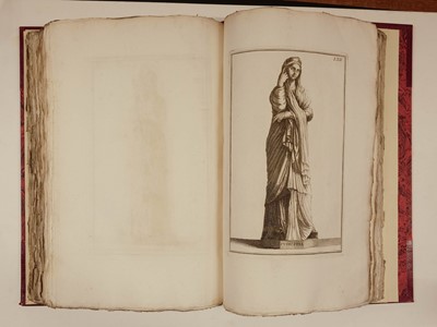 Lot 384 - Venuti (Ridolfino). Vetera Monumenta quae in Hortis Caelimontanis, 3 vols., Rome, 1776-79