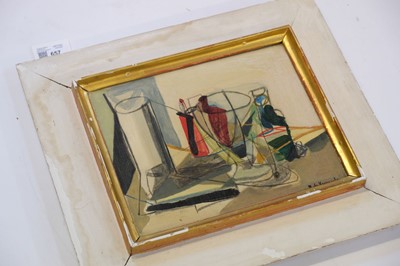 Lot 657 - Kermadec (Eugene de, 1899-1976). Nature Morte, oil on canvas