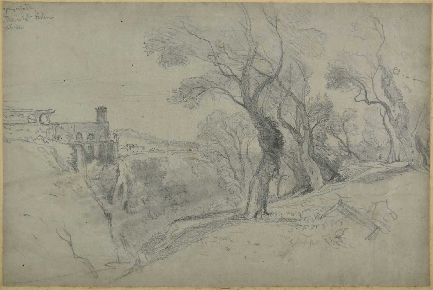 Lot 492 - Lear (Edward, 1812-1888, circle of). Italian landscape