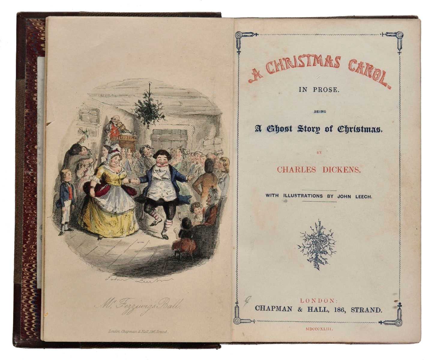 Lot 570 - Dickens (Charles). A Christmas Carol. In Prose. Being a Ghost Story of Christmas