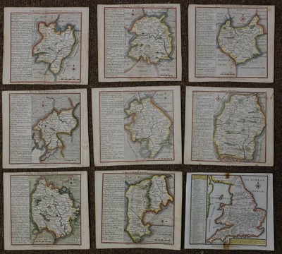 Lot 56 - Maps. A mixed collection of approximately ninety maps, mostly 19th century