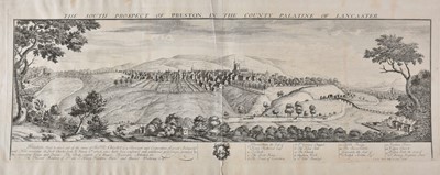 Lot 281 - Buck (S. & N.). The South Prospect of Preston in the County of Lancaster, 1728