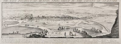 Lot 283 - Buck (Samuel & Nathaniel). The East Prospect of Burton upon Trent in the County of Stafford, 1732