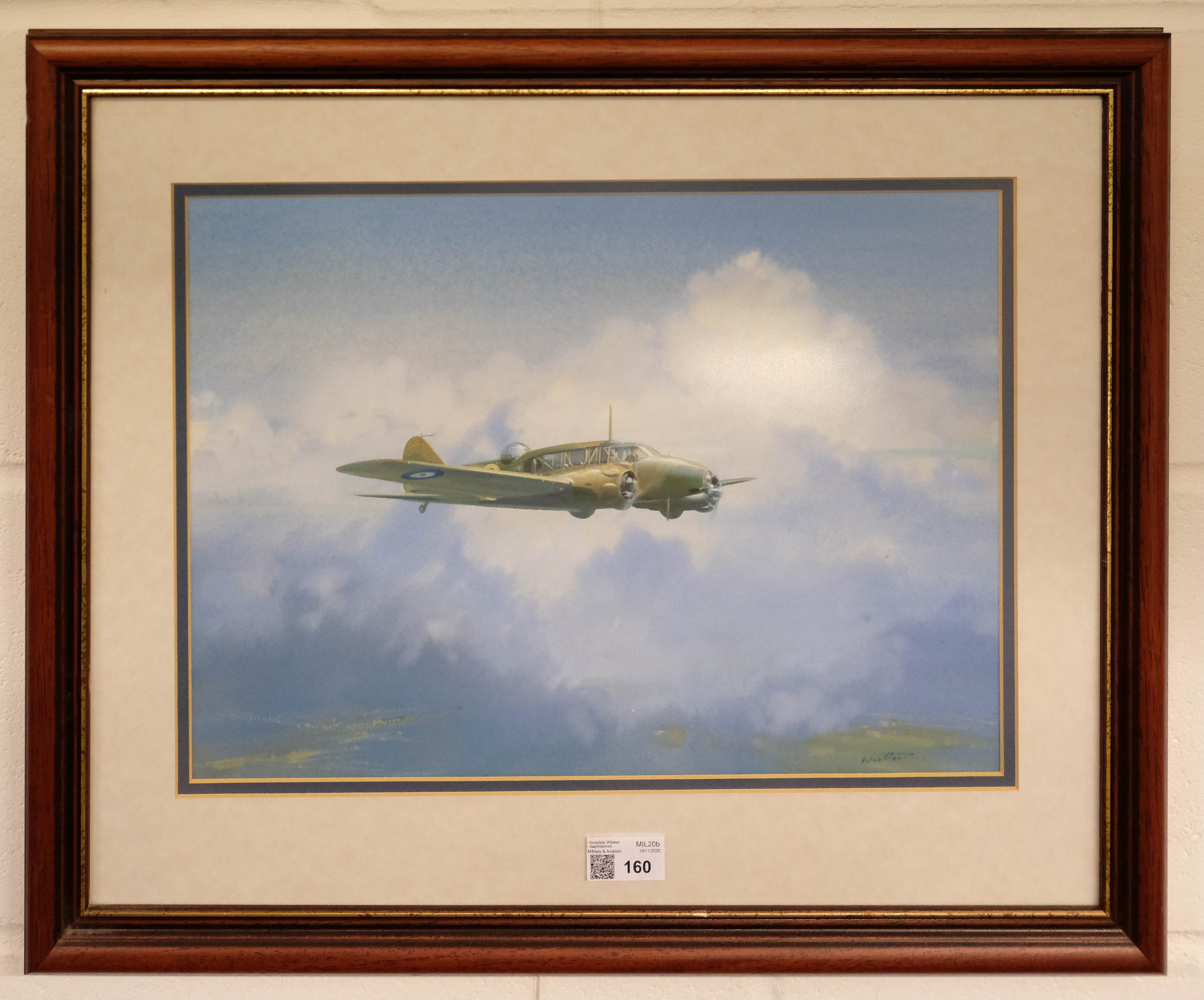 Lot 160 - Wootton (Frank, 1911-1998). Avro Anson,