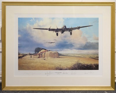 Lot 151 - Taylor (Robert, 1946 -)."Last Flight Home", colour print