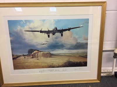 Lot 151 - Taylor (Robert, 1946 -)."Last Flight Home", colour print