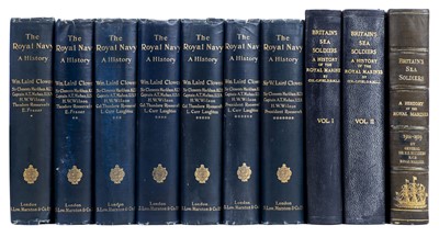 Lot 714 - Clowes (William Laird). The Royal Navy. A History from the Earliest Times to the Present, 1897-1903