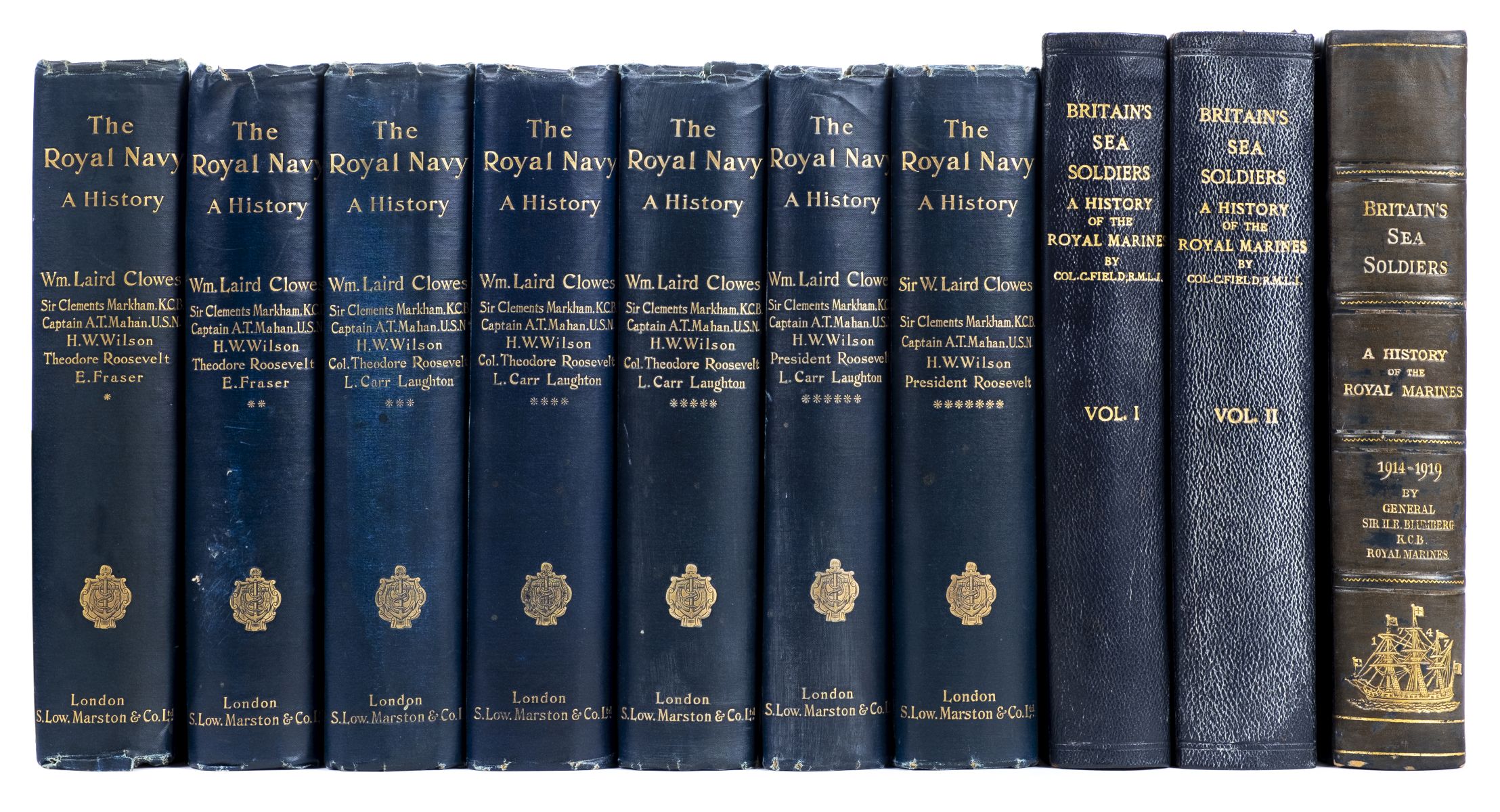 Lot 714 Clowes (William Laird). The Royal Navy. A