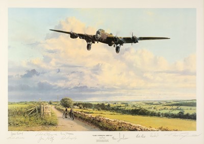 Lot 304 - Taylor (Robert, 1946-). "Early Morning Arrival", colour print