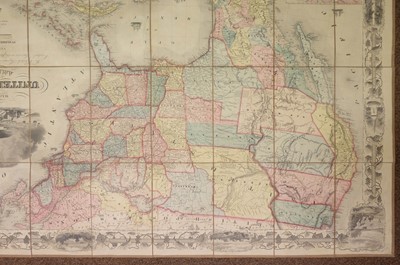 Lot 123 - United States. Colton (J. H. & Co.), Map of the United States of America..., 1855