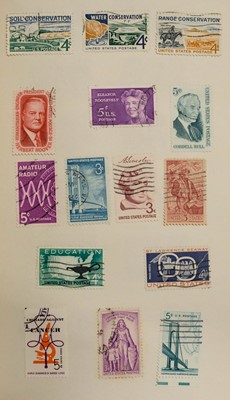 Lot 698 - Stamps. A large stamp collection, mostly 20th century