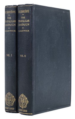 Lot 721 - Desbriere (Edouard). The Naval Campaign of 1805. Trafalgar, 2 volumes, OUP, 1933
