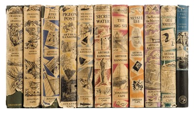 Lot 599 - Ransome (Arthur). 'Swallows and Amazons', 10 titles, 1932-47