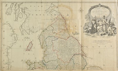 Lot 36 - England & Wales. Rocque (John), Large scale map, 1794