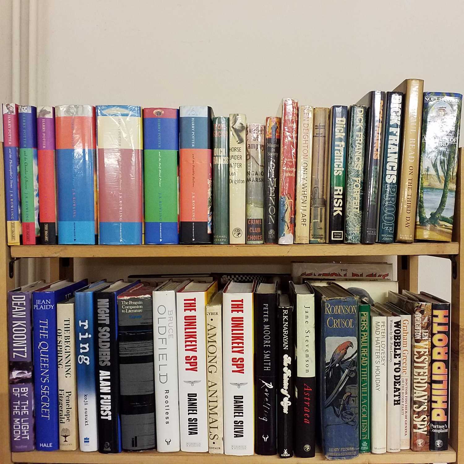 Lot 866 - Modern Fiction. A large collection of modern fiction & 1st editions