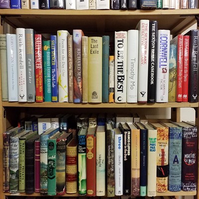 Lot 866 - Modern Fiction. A large collection of modern fiction & 1st editions