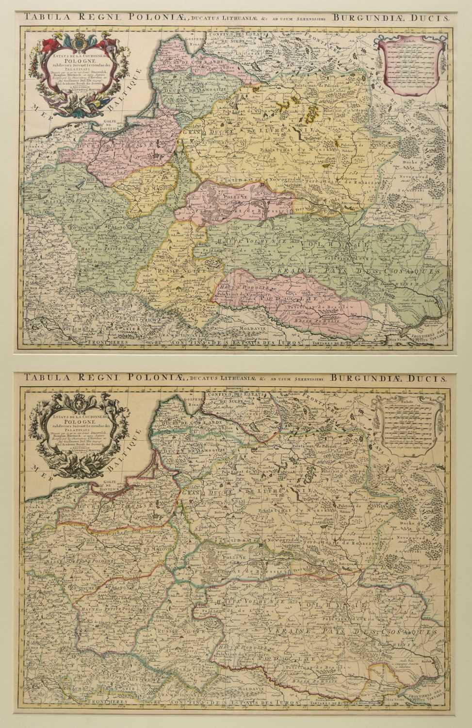 Lot 85 - Poland. De L'Isle (Guillaume), Estats de la Courone de Pologne..., circa 1740