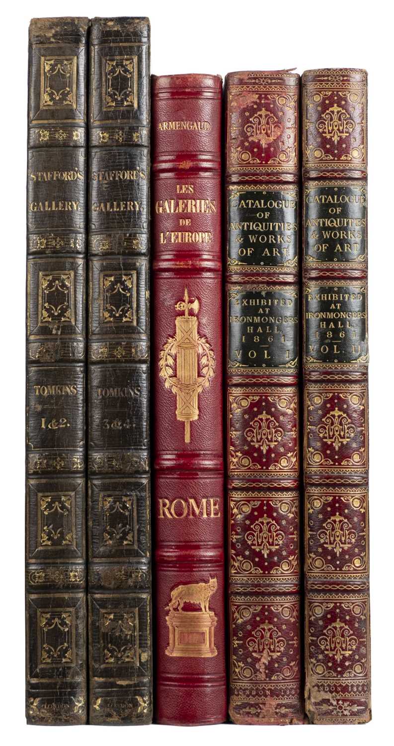 Lot 367 - Ottley (William Young). Engravings of ... Marquis of Stafford's Collection, 4 vols. in two, 1818