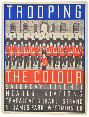 Lot 303 - James (Margaret Calkin, 1895-1985). Trooping the Colour, 1932