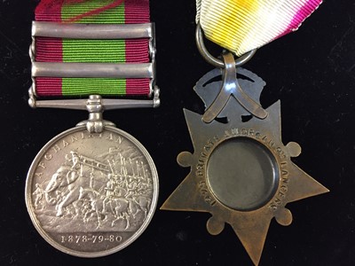 Lot 15 - Afghanistan Medals - Private Morgan, 9th Lancers