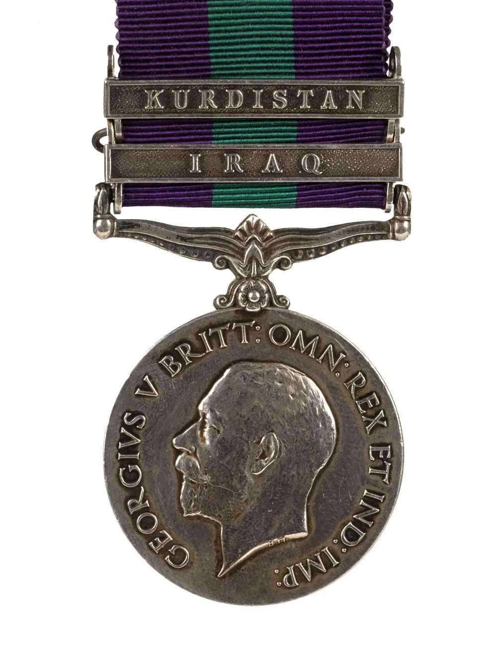Lot 41 - General Service Medal - Private J. Langan, Royal Army Medical Corps