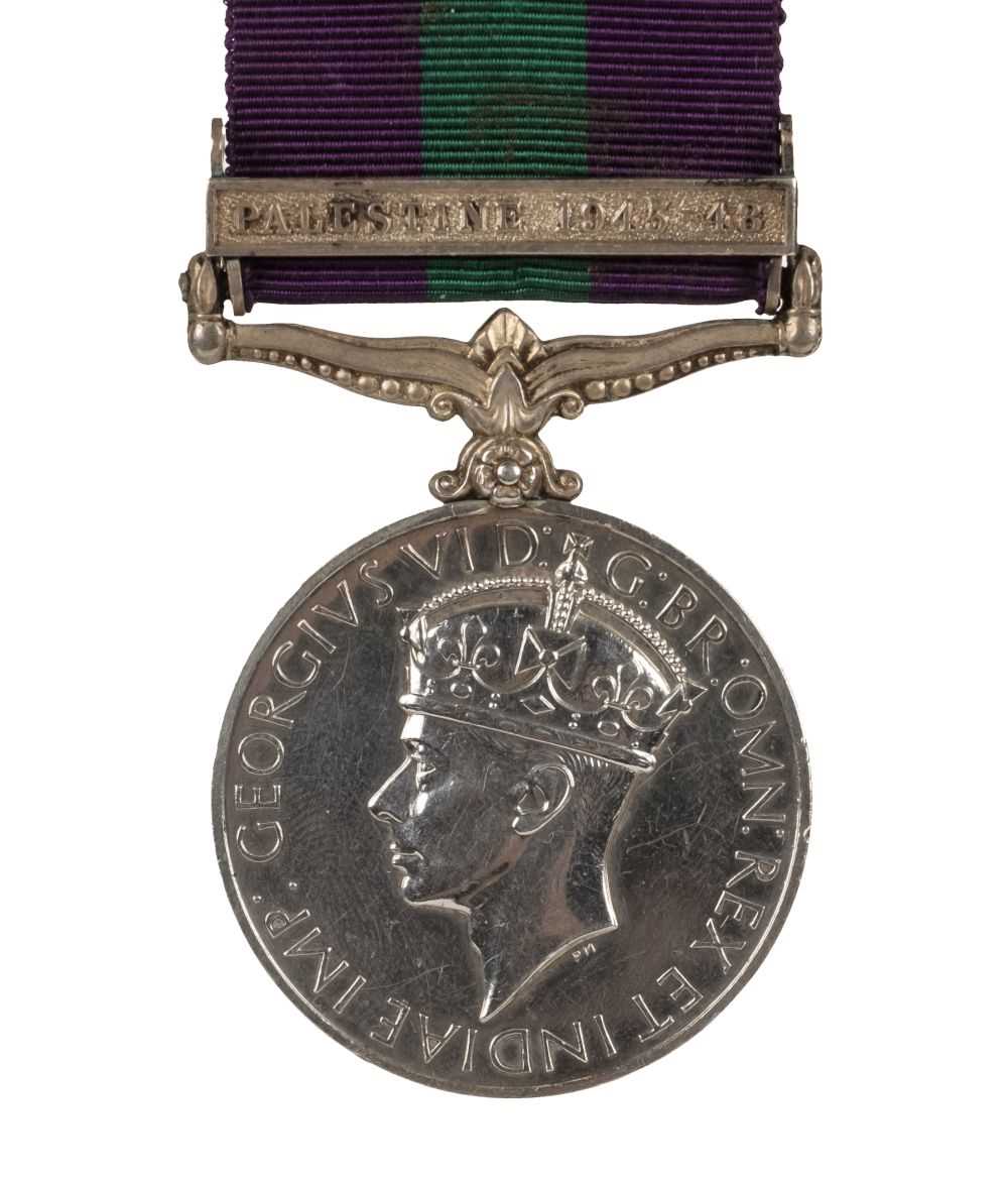 Lot 40 - General Service Medal -  Private J. Power, Foresters