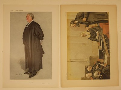 Lot 321 - Vanity Fair. A collection of 22 judges and lawyers, late 19th & early 20th century