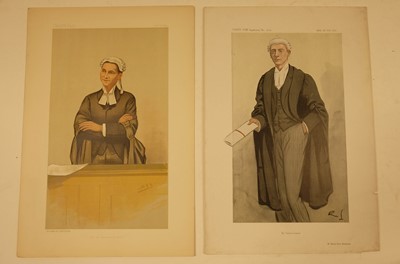 Lot 321 - Vanity Fair. A collection of 22 judges and lawyers, late 19th & early 20th century