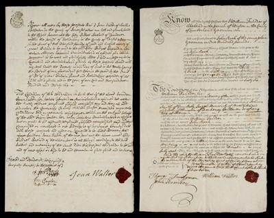 Lot 689 - Obligation Bonds. 51 paper bonds, 18th & 19th century