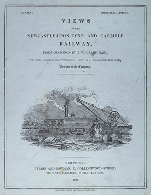 Lot 804 - Blackmore & Carmichael. Newcastle and Carlisle Railway, 1839