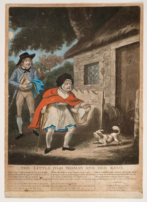 Lot 327 - Mezzotint Drolls. The Elopement or a Tripp to Scotland, R. Sayer & J. B. Bennett, 1777