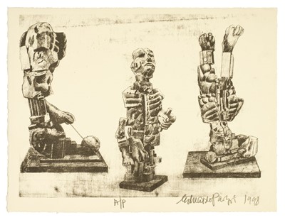 Lot 593 - Paolozzi (Eduardo, 1924-2005). Kew III, 1998