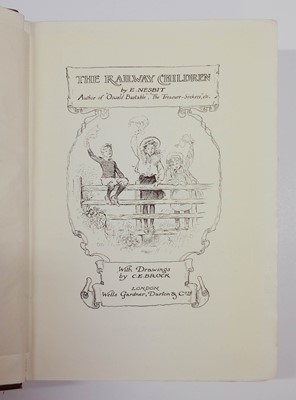 Lot 625 - Nesbit (Edith). The Railway Children, 1st edition, 1906