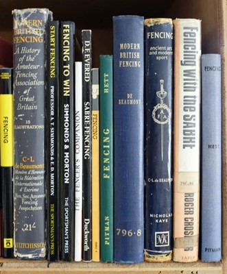 Lot 486 - Thimm (Carl A.). A Complete Bibliography of Fencing and Duelling, reprinted 1986