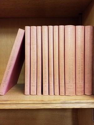 Lot 380 - Schreiber (W. L.). Handbuch der Holz- und Metallschnitte does XV. Jahrhunderts, 11 volumes, 1969