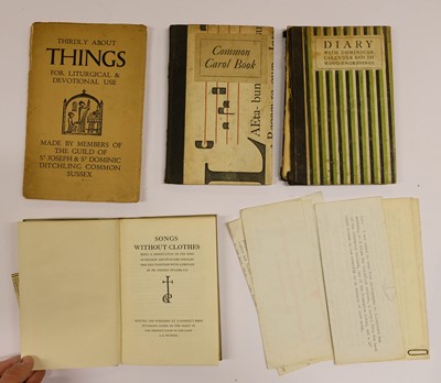 Lot 497 - St Dominic's Press. Collection of books from the library of Dunstan Pruden (1907-1974)