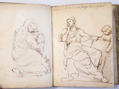 Lot 368 - Ottley (William Young, 1771-1836; attributed). Sketchbook, [1791-99]