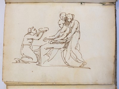 Lot 368 - Ottley (William Young, 1771-1836; attributed). Sketchbook, [1791-99]
