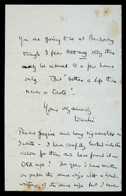 Lot 625 - Baden-Powell (Sir Robert, 1st Baron, 1857-1941). A long Autograph Letter Signed as ‘Wunhi’, 1897