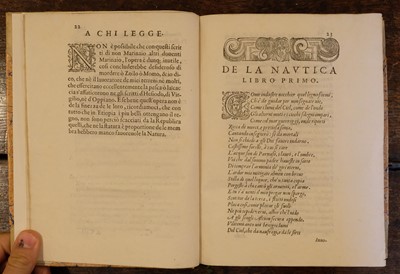 Lot 490 - Baldi (Bernardino). Versi e Prose, 1590