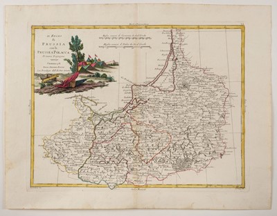 Lot 100 - Prussia. Gussefeld (F. L. & Homman J. B. , heirs of), ...., Ober-Saescsischen..., Nuremberg, 1783