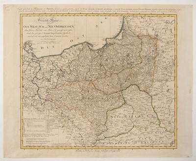 Lot 100 - Prussia. Gussefeld (F. L. & Homman J. B. , heirs of), ...., Ober-Saescsischen..., Nuremberg, 1783