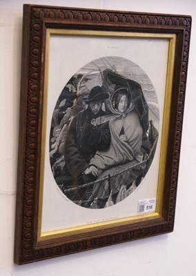 Lot 516 - Bourne (Herbert, 1820-1907). The Last of England, after Ford Madox Brown