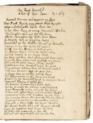 Lot 688 - Manuscript Commonplace Book, circa 1730-40