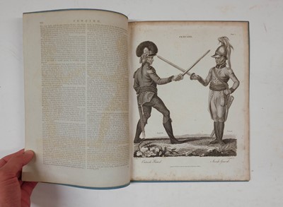 Lot 462 - Fencing. Manuscript copy of 10 leaves of Theorie et Pratique des Armes, 19th century